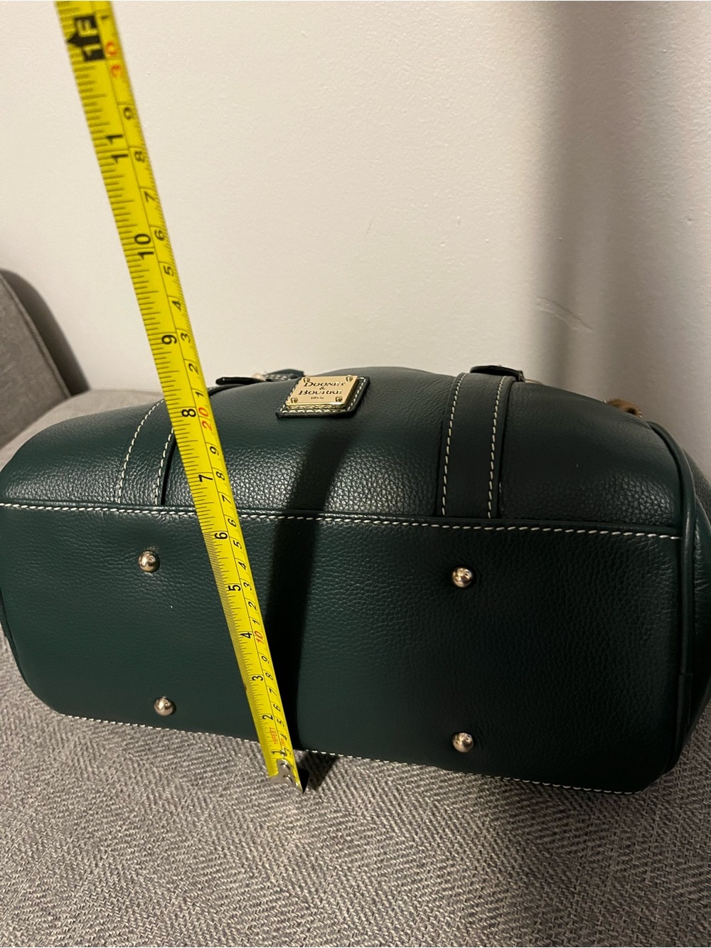 Dooney & Bourke Sorrento 30 satchel Ivy with pocket - Picture 5 of 16
